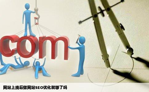 网站上线后做网站SEO优化就够了吗