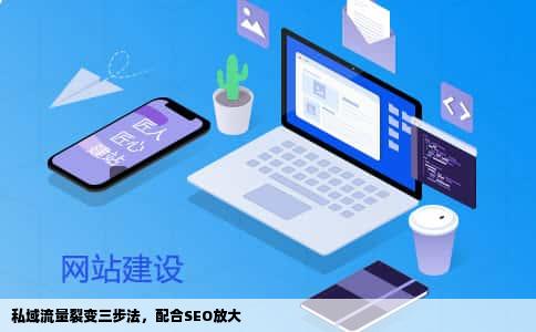 私域流量裂变三步法，配合SEO放大