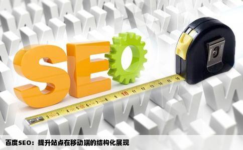 百度SEO：提升站点在移动端的结构化展现