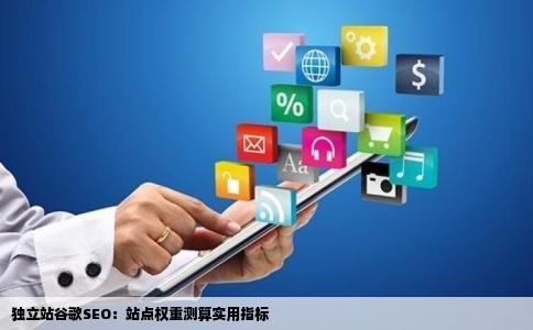 独立站谷歌SEO：站点权重测算实用指标