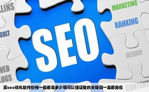 买seo优化软件价格一般都是多少呢可以保证我的关键词一直都排在