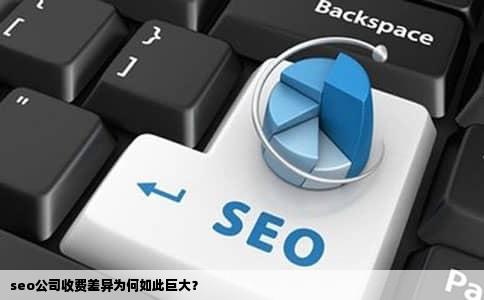 seo公司收费差异为何如此巨大？