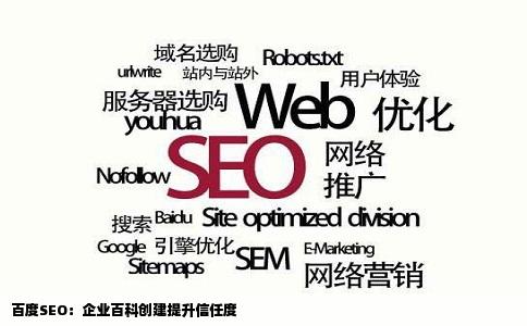 百度SEO：企业百科创建提升信任度