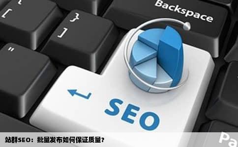 站群SEO：批量发布如何保证质量？
