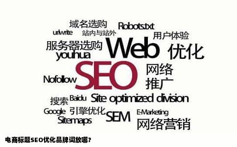 电商标题SEO优化品牌词放哪？