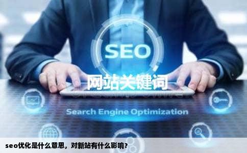 seo优化是什么意思，对新站有什么影响？