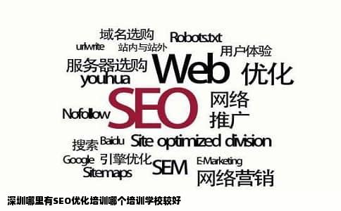 深圳哪里有SEO优化培训哪个培训学校较好