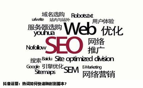 抖音运营：热词如何快速映射到脚本？