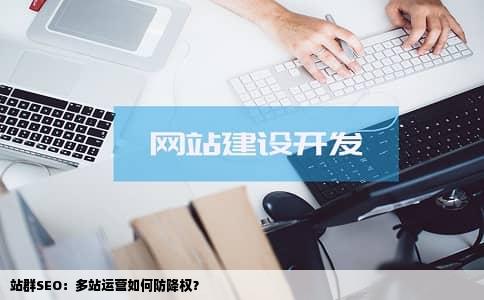站群SEO：多站运营如何防降权？