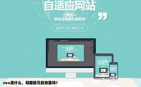 seo是什么，短期能见到效果吗？