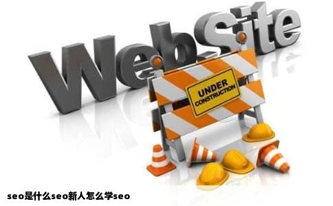 seo是什么seo新人怎么学seo