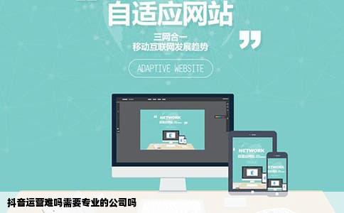 抖音运营难吗需要专业的公司吗