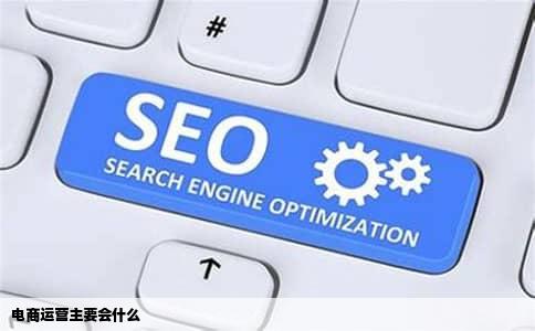 电商运营主要会什么