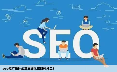 seo推广是什么意思团队该如何分工？