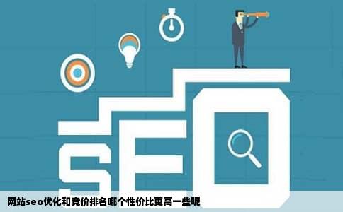 网站seo优化和竞价排名哪个性价比更高一些呢