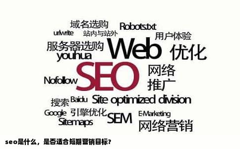 seo是什么，是否适合短期营销目标？