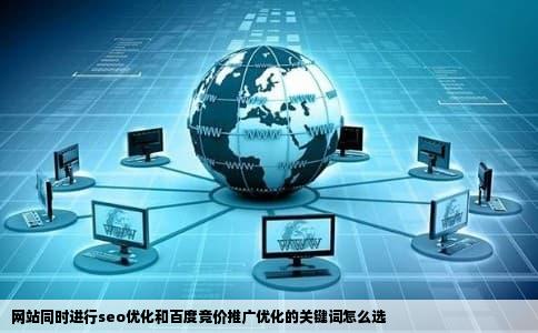 网站同时进行seo优化和百度竞价推广优化的关键词怎么选