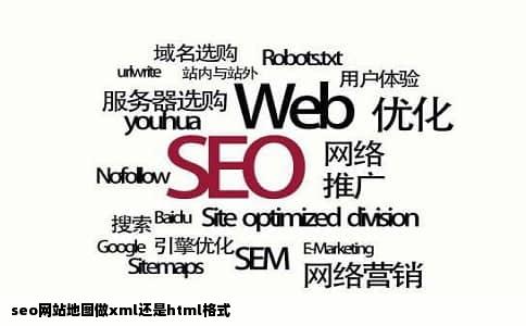 seo网站地图做xml还是html格式
